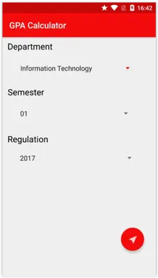GPA Calculator android App screenshot 0
