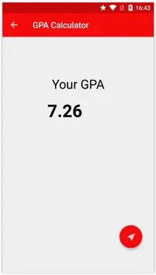 GPA Calculator android App screenshot 5